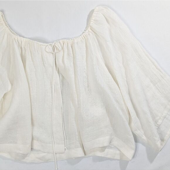 Handmade Linen Shrug - Picture 5 of 8